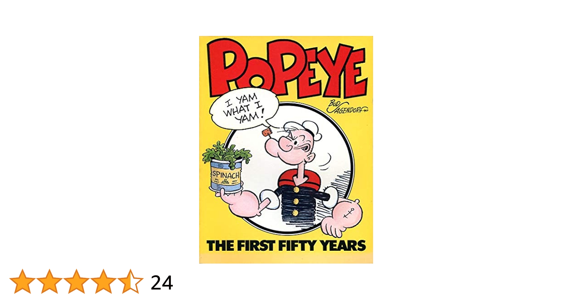 Popeye: The First Fifty Years: Amazon.co.uk: Sagendorf, Bud